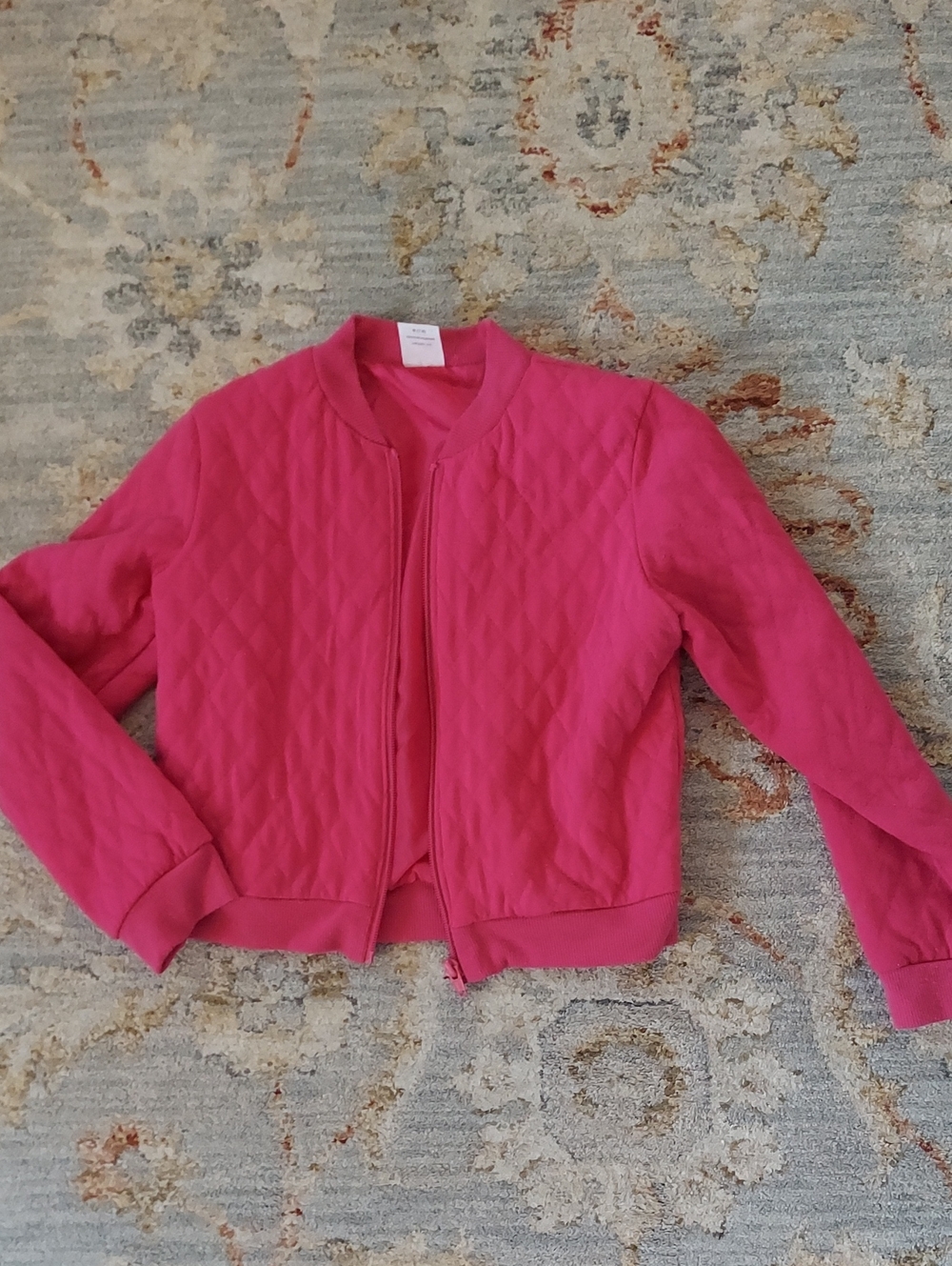 Quilted Pink Spring/Fall Jacket